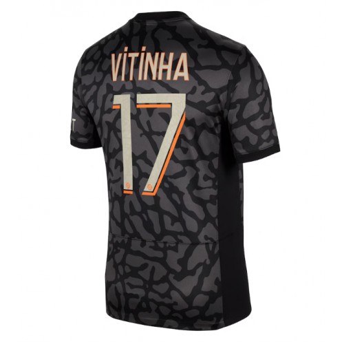 Paris Saint-Germain Vitinha #17 Rezervni Dres 2023-24 Kratak Rukav